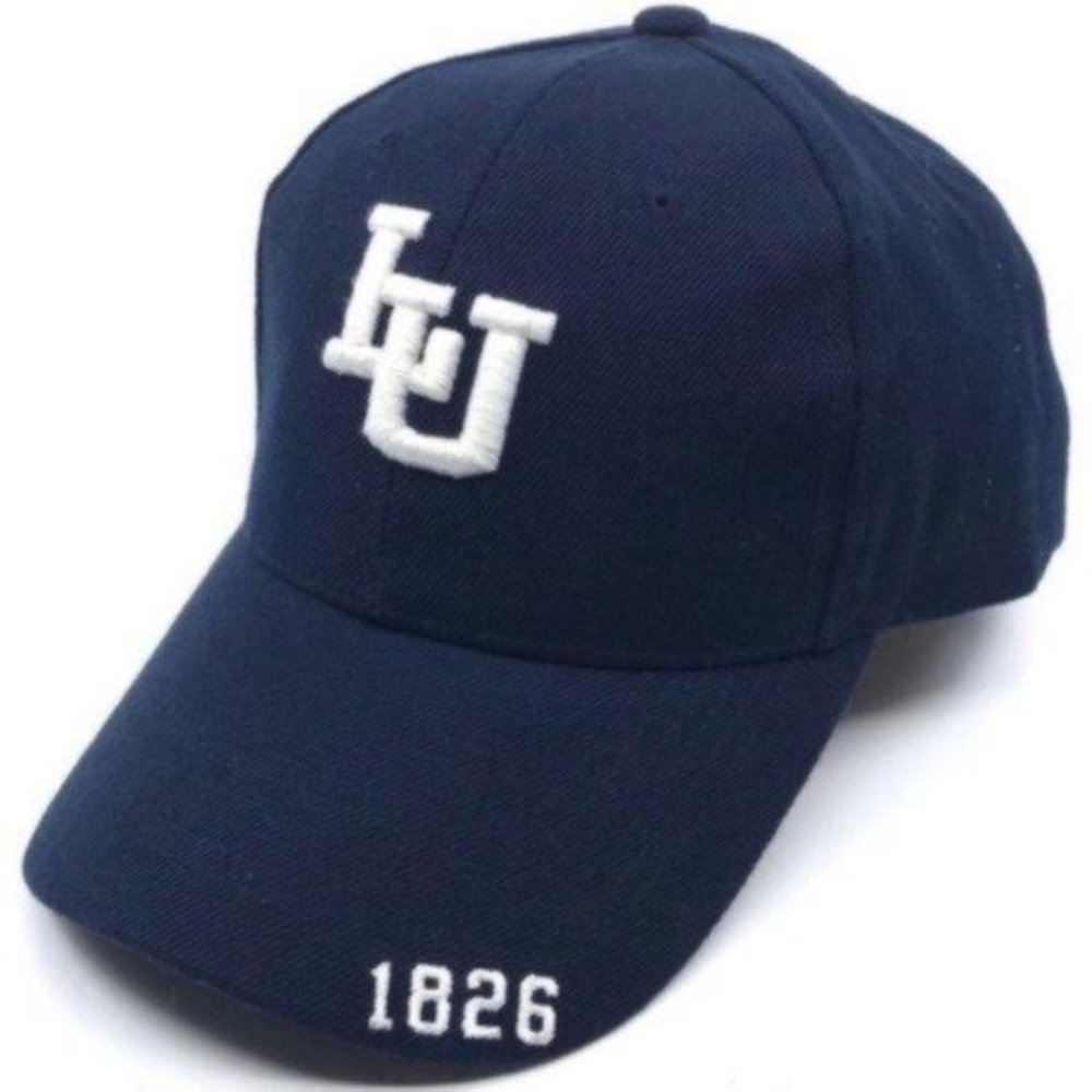 ML CAPS La Salle University 1826 Adjustable Wool Blend Cap Hat Blue White